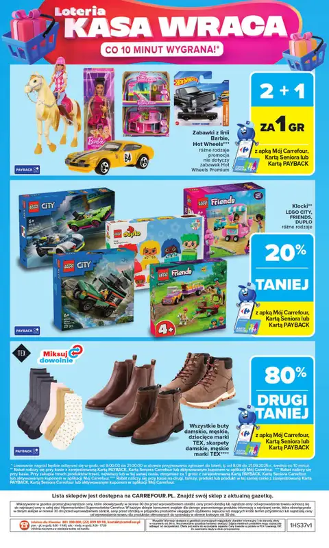 Carrefour - gazetka promocyjna Gazetka Carrefour od poniedziałku od poniedziałku 08.09 do soboty 13.09 - strona 56