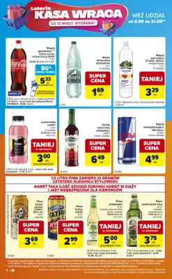 Carrefour Express - gazetka promocyjna Gazetka Express od poniedziałku 08.09 do soboty 13.09 - strona 4 Carrefour Express - gazetka promocyjna Gazetka Express od poniedziałku 08.09 do soboty 13.09 - strona 4