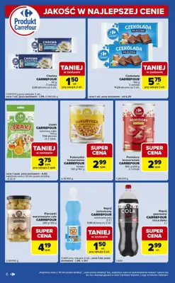 Carrefour Express - gazetka promocyjna Gazetka Express od poniedziałku 08.09 do soboty 13.09 - strona 6 Carrefour Express - gazetka promocyjna Gazetka Express od poniedziałku 08.09 do soboty 13.09 - strona 6