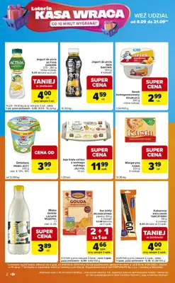 Carrefour Express - gazetka promocyjna Gazetka Express od poniedziałku 08.09 do soboty 13.09 - strona 2 Carrefour Express - gazetka promocyjna Gazetka Express od poniedziałku 08.09 do soboty 13.09 - strona 2