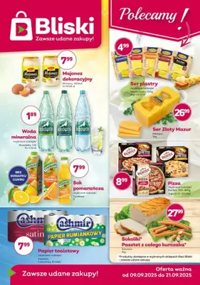 Bliski - gazetka promocyjna Gazetka od wtorku 09.09 do niedzieli 21.09 Bliski - gazetka promocyjna Gazetka od wtorku 09.09 do niedzieli 21.09