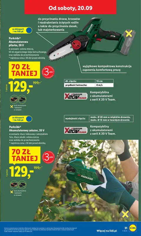 Lidl - gazetka promocyjna Katalog od poniedziałku 15.09 do soboty 20.09 - strona 43