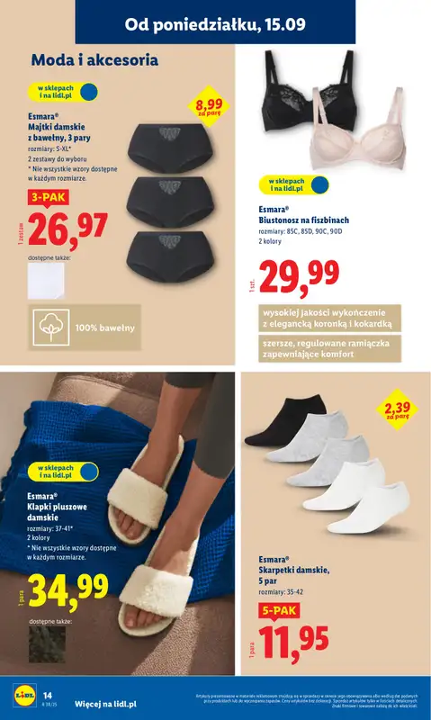 Lidl - gazetka promocyjna Katalog od poniedziałku 15.09 do soboty 20.09 - strona 16