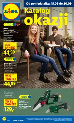 Lidl - gazetka promocyjna Katalog od poniedziałku 15.09 do soboty 20.09