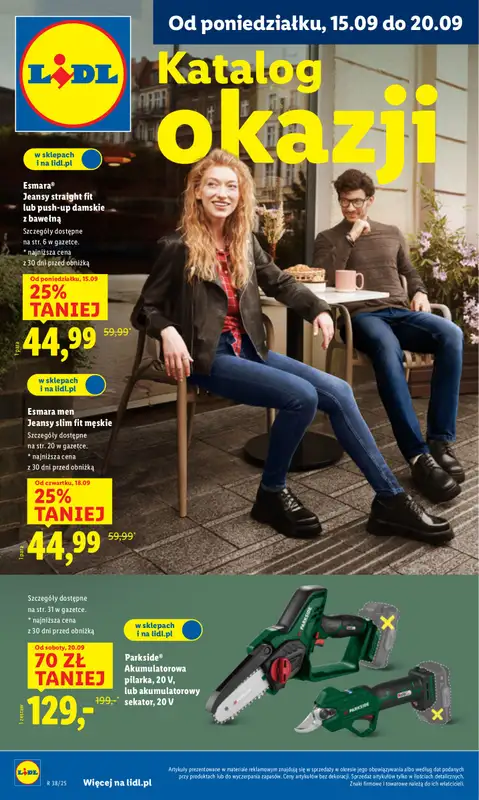 Lidl - gazetka promocyjna Katalog od poniedziałku 15.09 do soboty 20.09