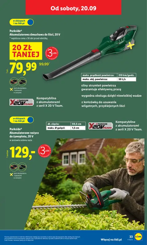Lidl - gazetka promocyjna Katalog od poniedziałku 15.09 do soboty 20.09 - strona 45