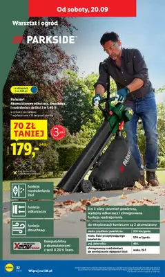 Lidl - gazetka promocyjna Katalog od poniedziałku 15.09 do soboty 20.09 - strona 44