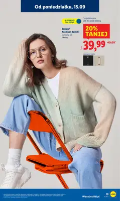 Lidl - gazetka promocyjna Katalog od poniedziałku 15.09 do soboty 20.09 - strona 15