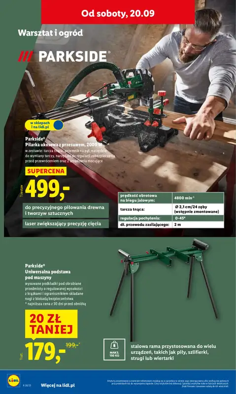 Lidl - gazetka promocyjna Katalog od poniedziałku 15.09 do soboty 20.09 - strona 50