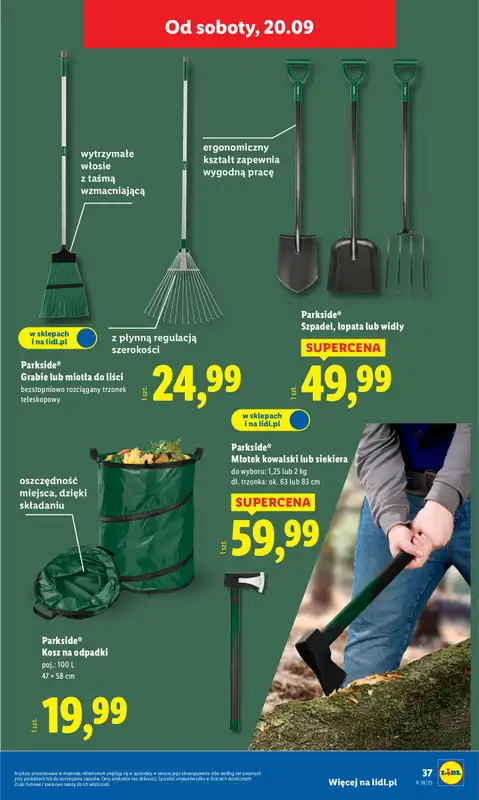 Lidl - gazetka promocyjna Katalog od poniedziałku 15.09 do soboty 20.09 - strona 49