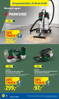 Lidl - gazetka promocyjna Katalog od poniedziałku 15.09 do soboty 20.09 - strona 38