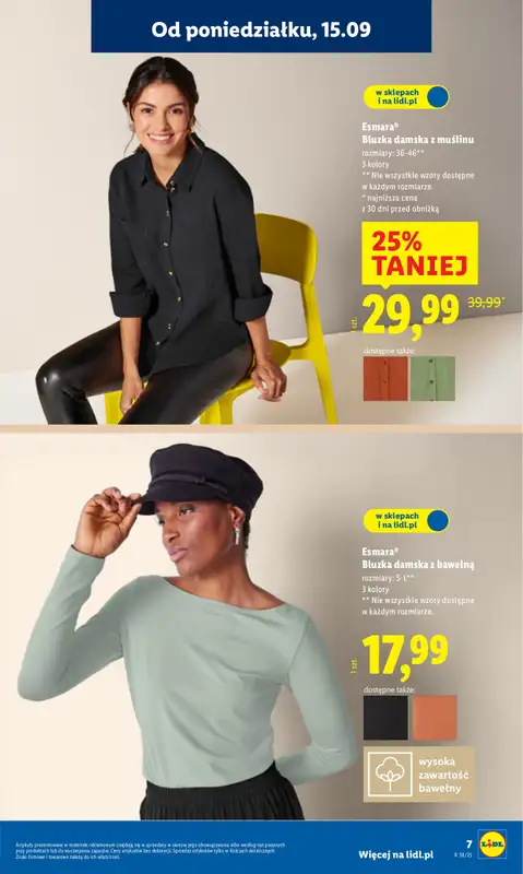 Lidl - gazetka promocyjna Katalog od poniedziałku 15.09 do soboty 20.09 - strona 9