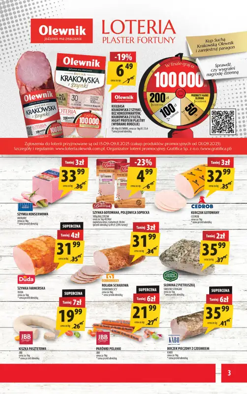 Arhelan - gazetka promocyjna Gazetka od piątku 12.09 do niedzieli 21.09 - strona 3