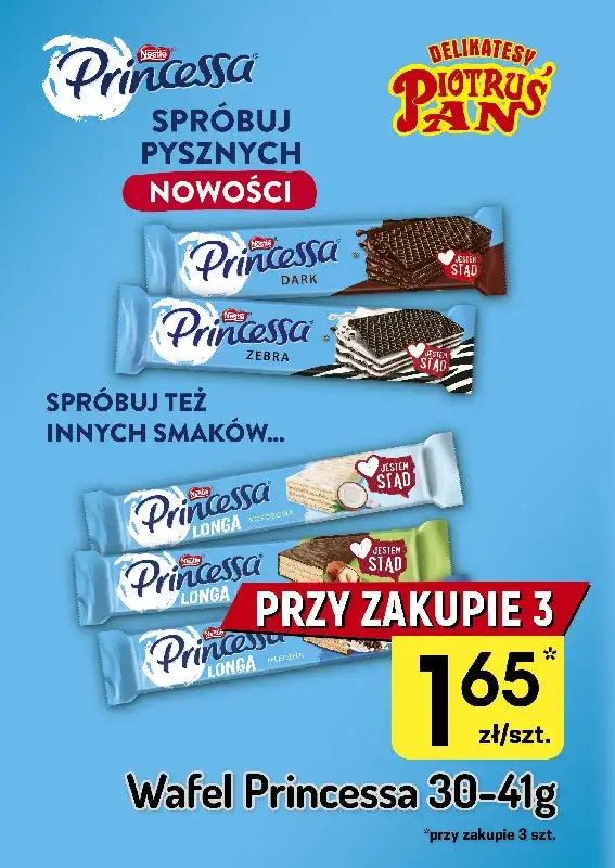 Delikatesy Piotruś Pan - gazetka promocyjna Plakaty promocyjne od poniedziałku 08.09 do środy 10.09 - strona 3