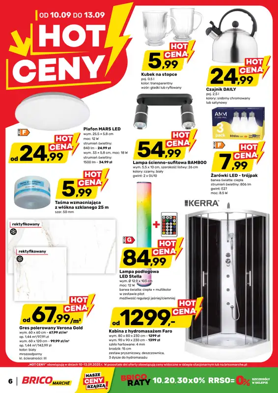 Bricomarche - gazetka promocyjna Gazetka od środy 10.09 do soboty 20.09 - strona 7