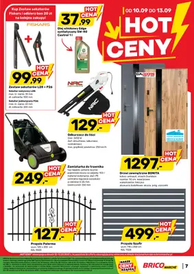 Bricomarche - gazetka promocyjna Hot ceny od środy 10.09 do soboty 13.09 - strona 2 Bricomarche - gazetka promocyjna Hot ceny od środy 10.09 do soboty 13.09 - strona 2