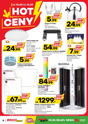 Bricomarche - gazetka promocyjna Hot ceny od środy 10.09 do soboty 13.09 Bricomarche - gazetka promocyjna Hot ceny od środy 10.09 do soboty 13.09