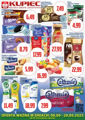 Kupiec - gazetka promocyjna Oferta plakatowa od poniedziałku 08.09 do soboty 20.09 - strona 2