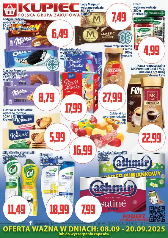 Kupiec - gazetka promocyjna Oferta plakatowa od poniedziałku 08.09 do soboty 20.09 - strona 2