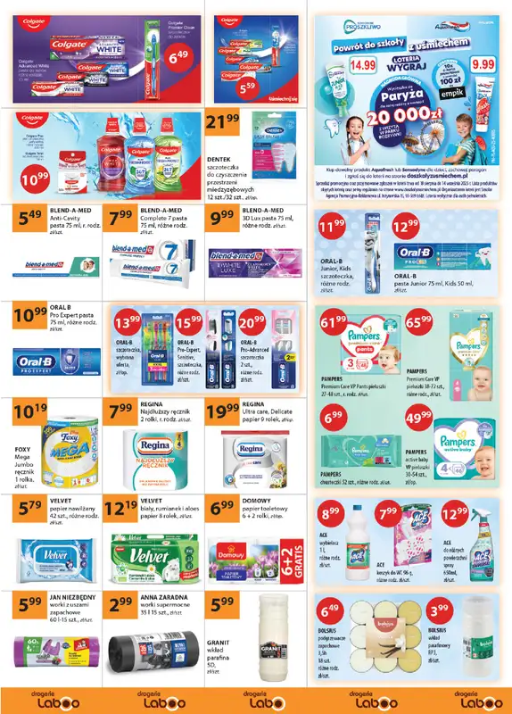 Drogerie Laboo - gazetka promocyjna Gazetka od poniedziałku 08.09 do wtorku 30.09 - strona 4