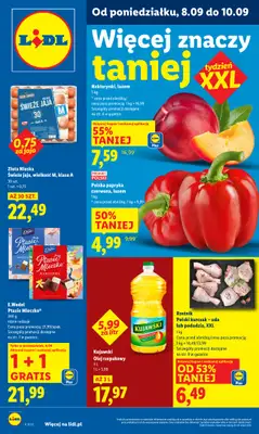 Lidl - gazetka promocyjna Oferta od poniedziałku od poniedziałku 08.09 do środy 10.09 Lidl - gazetka promocyjna Oferta od poniedziałku od poniedziałku 08.09 do środy 10.09