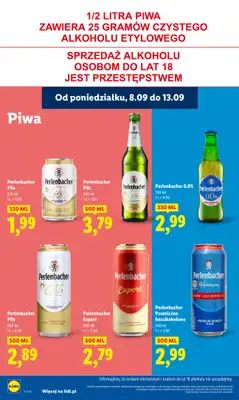 Lidl - gazetka promocyjna Oferta od poniedziałku od poniedziałku 08.09 do środy 10.09 - strona 52 Lidl - gazetka promocyjna Oferta od poniedziałku od poniedziałku 08.09 do środy 10.09 - strona 52