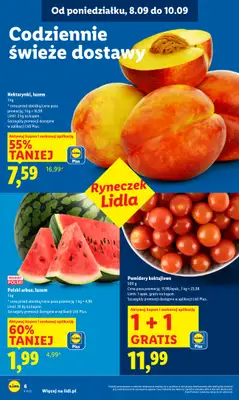 Lidl - gazetka promocyjna Oferta od poniedziałku od poniedziałku 08.09 do środy 10.09 - strona 8 Lidl - gazetka promocyjna Oferta od poniedziałku od poniedziałku 08.09 do środy 10.09 - strona 8