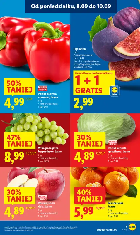 Lidl - gazetka promocyjna Oferta od poniedziałku od poniedziałku 08.09 do środy 10.09 - strona 9