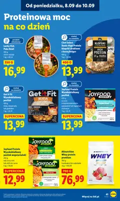 Lidl - gazetka promocyjna Oferta od poniedziałku od poniedziałku 08.09 do środy 10.09 - strona 43 Lidl - gazetka promocyjna Oferta od poniedziałku od poniedziałku 08.09 do środy 10.09 - strona 43