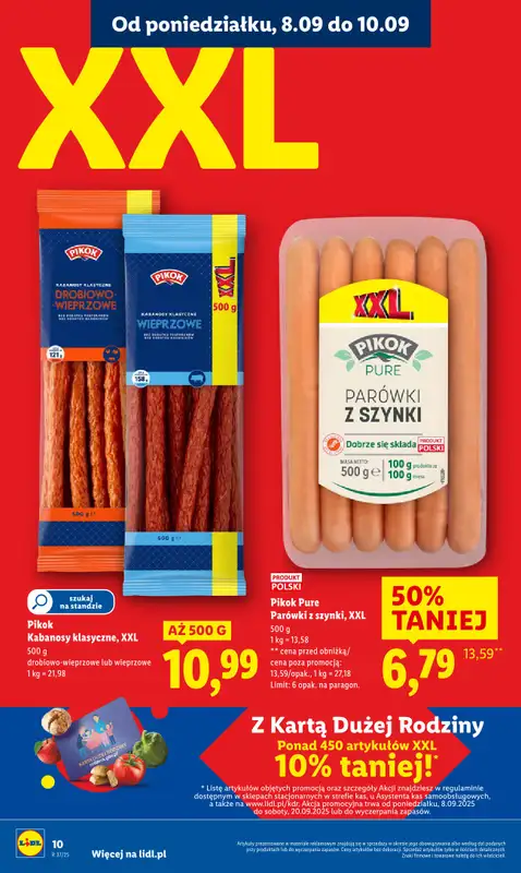 Lidl - gazetka promocyjna Oferta od poniedziałku od poniedziałku 08.09 do środy 10.09 - strona 12