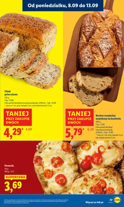 Lidl - gazetka promocyjna Oferta od poniedziałku od poniedziałku 08.09 do środy 10.09 - strona 39