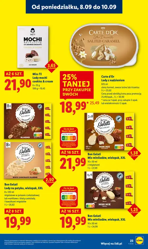 Lidl - gazetka promocyjna Oferta od poniedziałku od poniedziałku 08.09 do środy 10.09 - strona 25