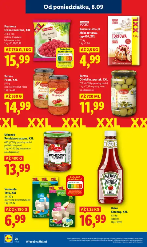 Lidl - gazetka promocyjna Oferta od poniedziałku od poniedziałku 08.09 do środy 10.09 - strona 22