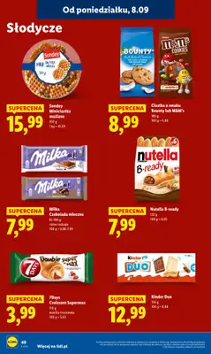 Lidl - gazetka promocyjna Oferta od poniedziałku od poniedziałku 08.09 do środy 10.09 - strona 56 Lidl - gazetka promocyjna Oferta od poniedziałku od poniedziałku 08.09 do środy 10.09 - strona 56