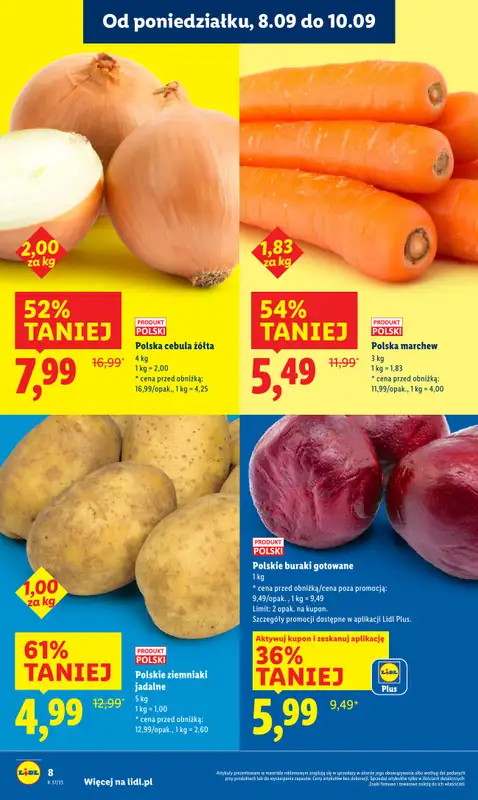 Lidl - gazetka promocyjna Oferta od poniedziałku od poniedziałku 08.09 do środy 10.09 - strona 10