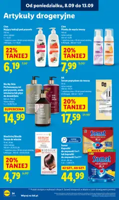 Lidl - gazetka promocyjna Oferta od poniedziałku od poniedziałku 08.09 do środy 10.09 - strona 60 Lidl - gazetka promocyjna Oferta od poniedziałku od poniedziałku 08.09 do środy 10.09 - strona 60