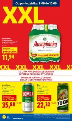 Lidl - gazetka promocyjna Oferta od poniedziałku od poniedziałku 08.09 do środy 10.09 - strona 26 Lidl - gazetka promocyjna Oferta od poniedziałku od poniedziałku 08.09 do środy 10.09 - strona 26