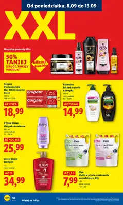 Lidl - gazetka promocyjna Oferta od poniedziałku od poniedziałku 08.09 do środy 10.09 - strona 32 Lidl - gazetka promocyjna Oferta od poniedziałku od poniedziałku 08.09 do środy 10.09 - strona 32