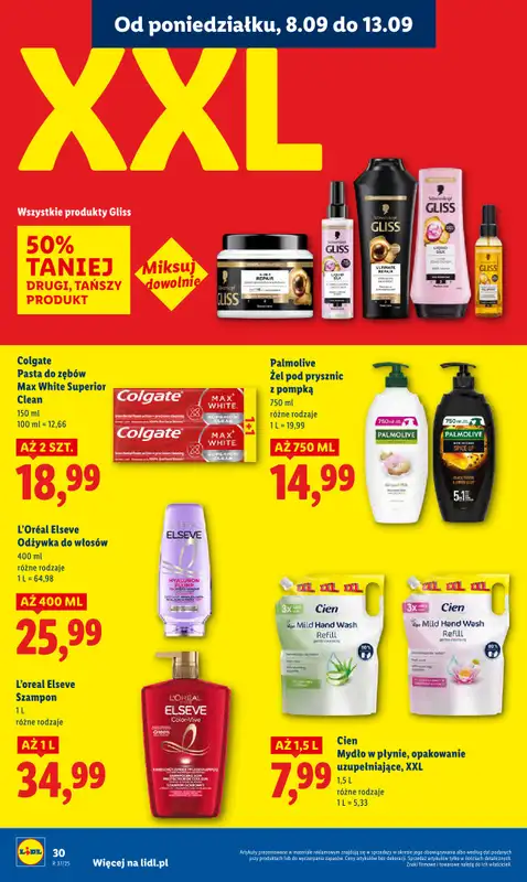 Lidl - gazetka promocyjna Oferta od poniedziałku od poniedziałku 08.09 do środy 10.09 - strona 32