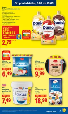 Lidl - gazetka promocyjna Oferta od poniedziałku od poniedziałku 08.09 do środy 10.09 - strona 19 Lidl - gazetka promocyjna Oferta od poniedziałku od poniedziałku 08.09 do środy 10.09 - strona 19