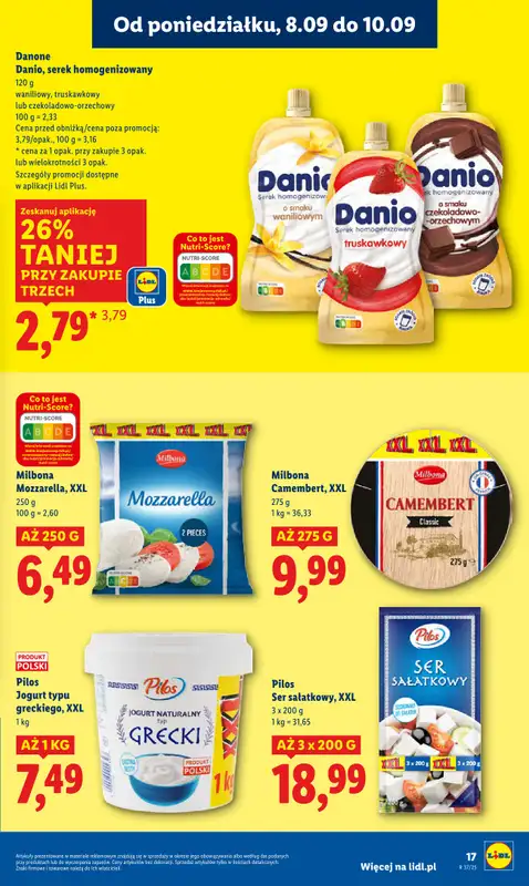 Lidl - gazetka promocyjna Oferta od poniedziałku od poniedziałku 08.09 do środy 10.09 - strona 19