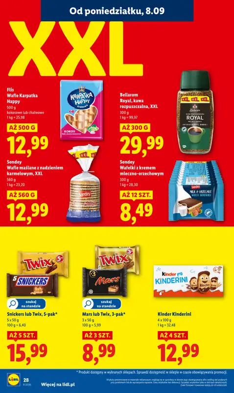 Lidl - gazetka promocyjna Oferta od poniedziałku od poniedziałku 08.09 do środy 10.09 - strona 30