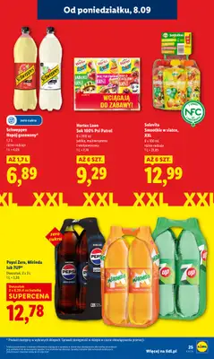 Lidl - gazetka promocyjna Oferta od poniedziałku od poniedziałku 08.09 do środy 10.09 - strona 27 Lidl - gazetka promocyjna Oferta od poniedziałku od poniedziałku 08.09 do środy 10.09 - strona 27