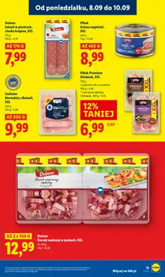 Lidl - gazetka promocyjna Oferta od poniedziałku od poniedziałku 08.09 do środy 10.09 - strona 13 Lidl - gazetka promocyjna Oferta od poniedziałku od poniedziałku 08.09 do środy 10.09 - strona 13