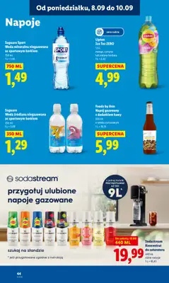 Lidl - gazetka promocyjna Oferta od poniedziałku od poniedziałku 08.09 do środy 10.09 - strona 46 Lidl - gazetka promocyjna Oferta od poniedziałku od poniedziałku 08.09 do środy 10.09 - strona 46