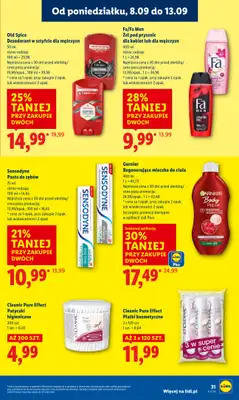 Lidl - gazetka promocyjna Oferta od poniedziałku od poniedziałku 08.09 do środy 10.09 - strona 33 Lidl - gazetka promocyjna Oferta od poniedziałku od poniedziałku 08.09 do środy 10.09 - strona 33