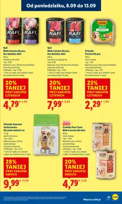 Lidl - gazetka promocyjna Oferta od poniedziałku od poniedziałku 08.09 do środy 10.09 - strona 35 Lidl - gazetka promocyjna Oferta od poniedziałku od poniedziałku 08.09 do środy 10.09 - strona 35