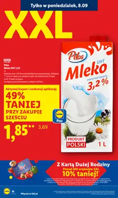 Lidl - gazetka promocyjna Oferta od poniedziałku od poniedziałku 08.09 do środy 10.09 - strona 18 Lidl - gazetka promocyjna Oferta od poniedziałku od poniedziałku 08.09 do środy 10.09 - strona 18