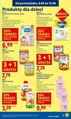 Lidl - gazetka promocyjna Oferta od poniedziałku od poniedziałku 08.09 do środy 10.09 - strona 59 Lidl - gazetka promocyjna Oferta od poniedziałku od poniedziałku 08.09 do środy 10.09 - strona 59
