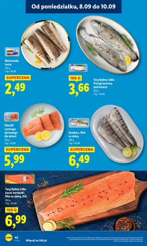 Lidl - gazetka promocyjna Oferta od poniedziałku od poniedziałku 08.09 do środy 10.09 - strona 44